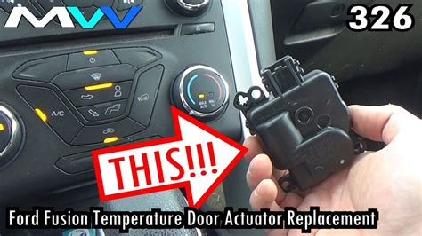 A step by step video to replace the mode actuator. . Which actuator controls the defrost